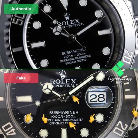 ways to tell fake from real rolex|fake Rolex vs real.